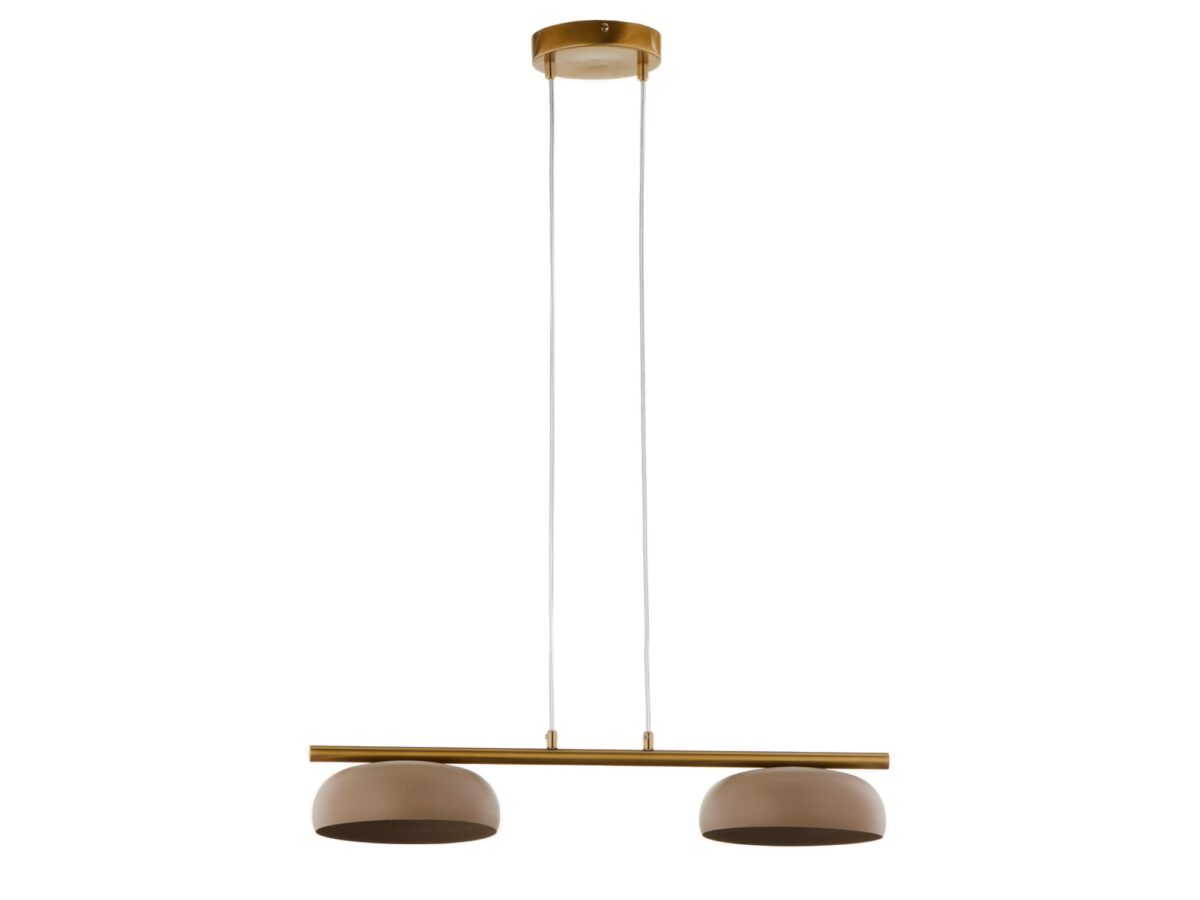 Lampa wisząca Olaf 2-punktowa z kloszami GX53