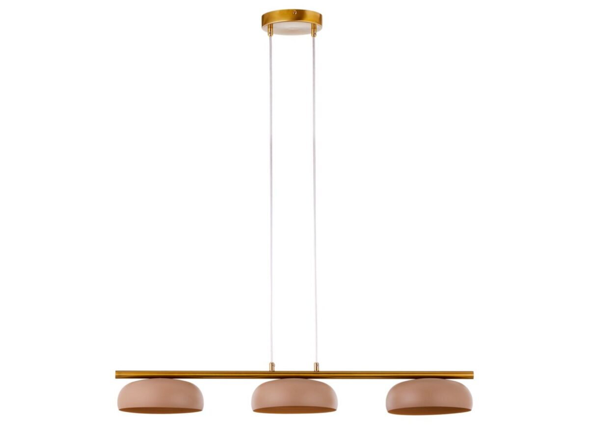 Lampa wisząca Olaf 3-punktowa z kloszami GX53