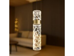 Miniaturka 2 - Pojedyncza lampa Oloneta LED 8 W, świecący dekoracyjny klosz