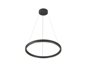 Miniaturka 2 - Lampa wisząca One Cube czarna 4000 K – widok pierścieniowej oprawy