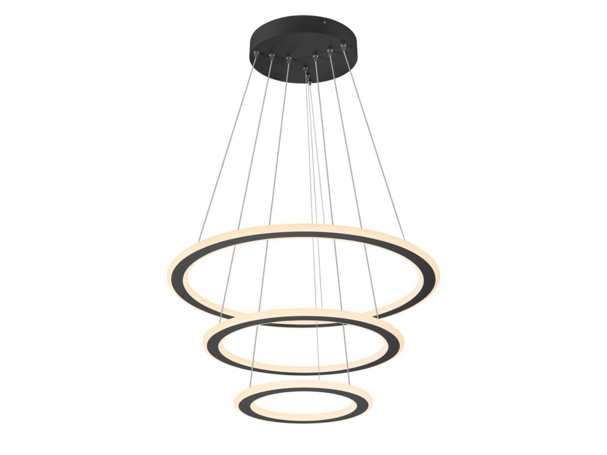 Lampa wisząca One Flat Triple LED 58 W DALI Ø 80 cm