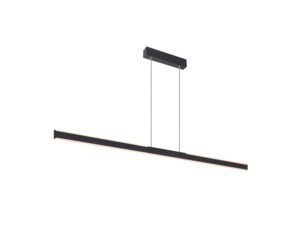Miniaturka 7 - Rysunek techniczny czarnej oprawy One Linear 140, ujęcie drugie