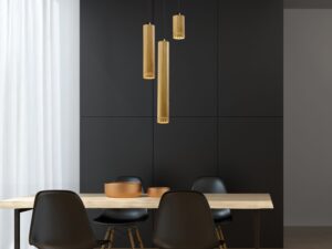 Miniaturka 1 - Lampa Oretia z mieszanymi kloszami w aranżacji wnętrza
