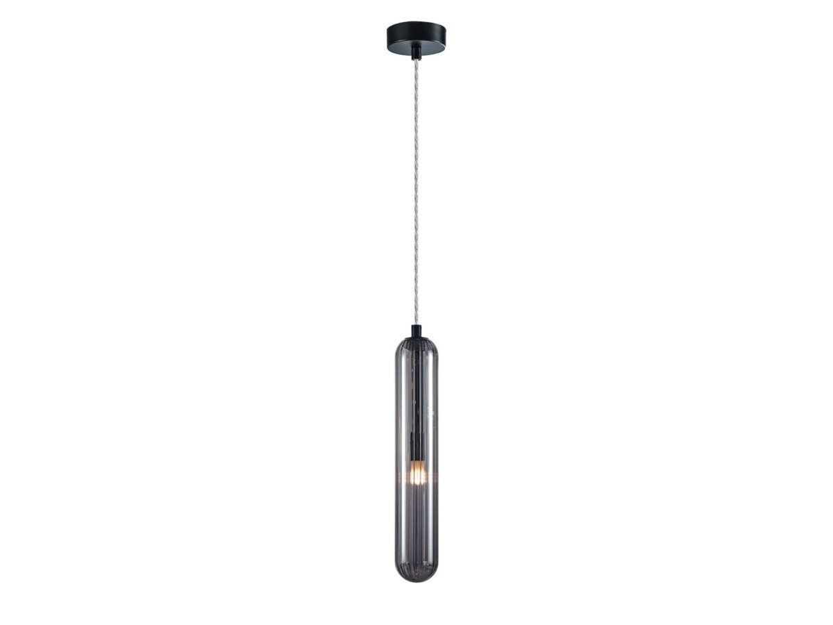 Lampa wisząca Orosena G9 pojedyncza szklana tuba