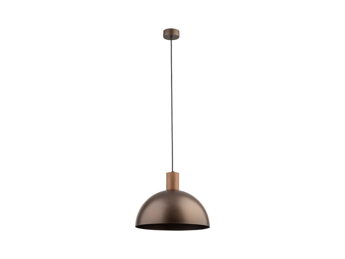 Lampa wisząca Oslo z metalowym kloszem 33,5 cm