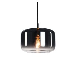 Miniaturka 6 - Lampa wisząca Pantilo 28 chrom – szklany klosz i zawieszenie