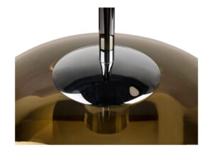 Miniaturka 2 - Złota lampa Pantilo Convex 29, dodatkowy widok klosza szklanego