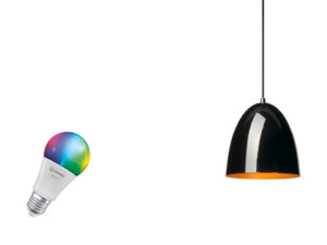 Miniaturka 2 - Czarno-złota lampa wisząca Para Cone 20 Smart Set oraz dołączona żarówka Zigbee RGBW