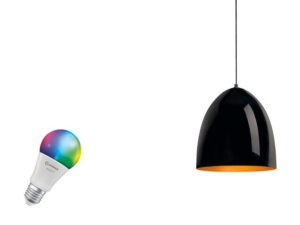 Miniaturka 2 - Lampa wisząca Para Cone 30 Smart Set czarno-złota z żarówką RGBW