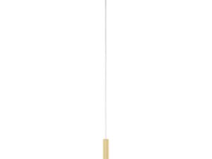 Miniaturka 3 - Lampa wisząca Pluum 1 M złota szczotkowana w aranżacji wnętrza
