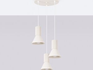 Miniaturka 2 - Lampa wisząca potrójna Avelira 30 cm w aranżacji wnętrza 2