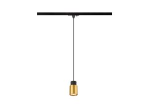 Miniaturka 1 - Lampa wisząca Puri 2.0 Tube czarno-złota, pełny widok oprawy