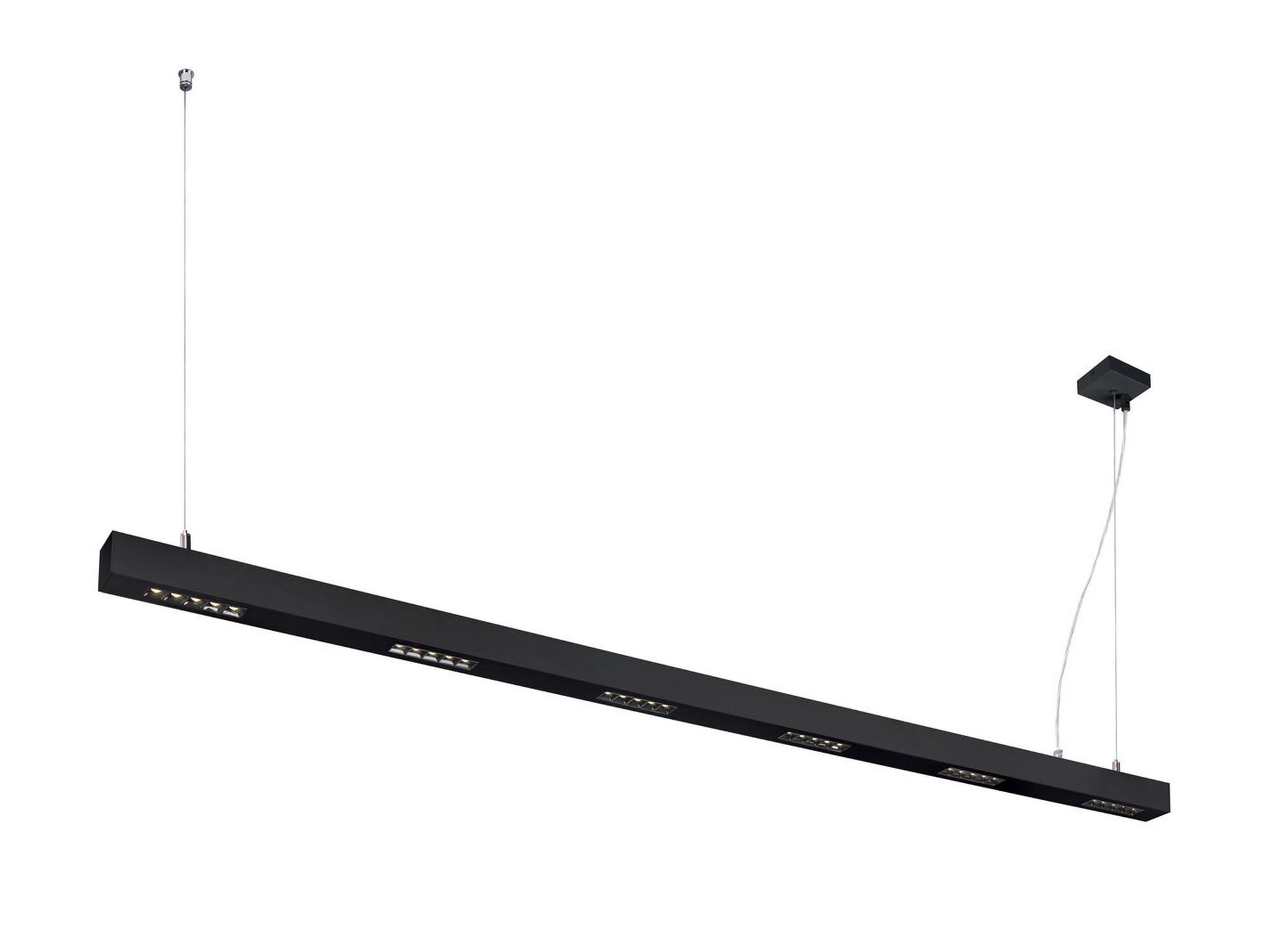 Lampa wisząca Q-Line PD czarna 200 cm 4000 K 93 W, packshot