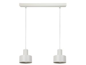 Miniaturka 5 - Lampa wisząca Rif 2 w kolorze szary beż, widok z boku