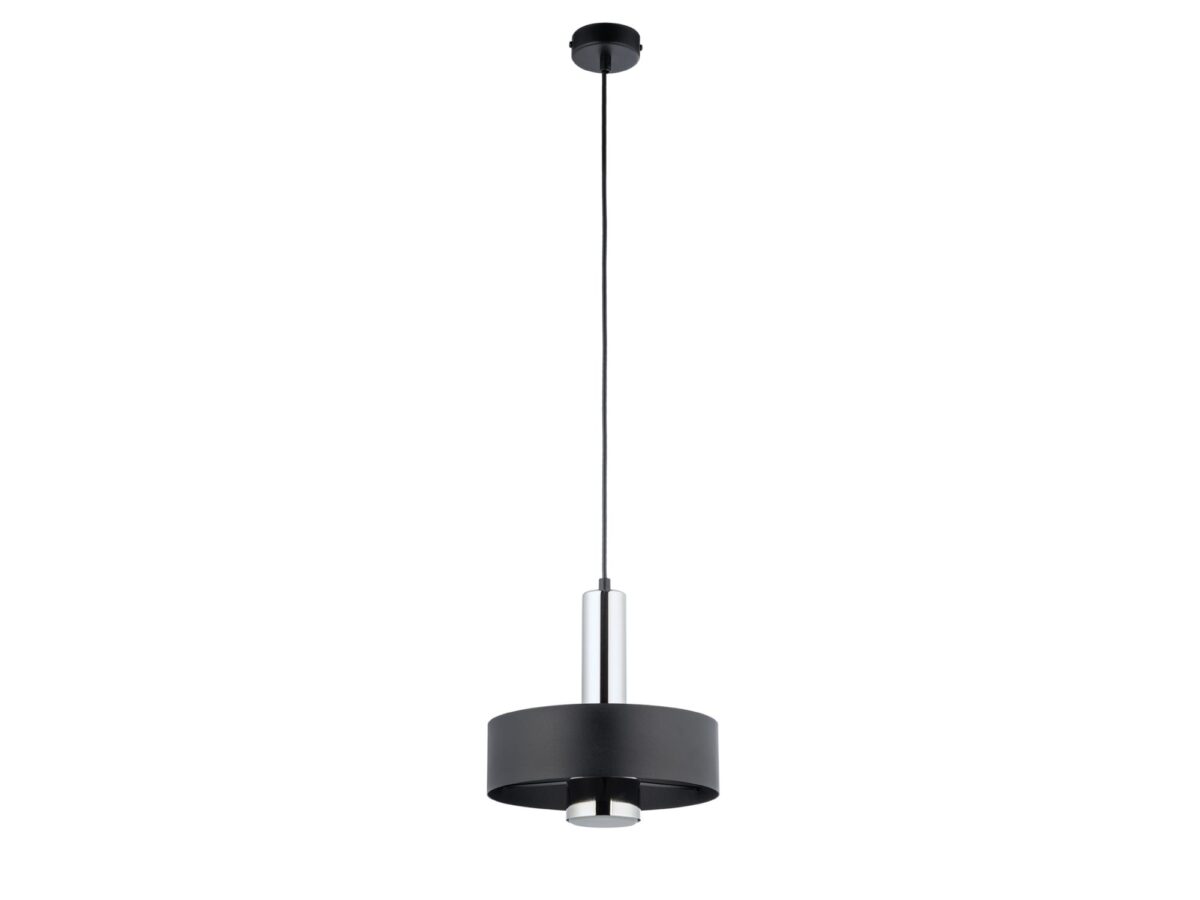 Lampa wisząca Rif Lux 1 M 25 cm z metalowym kloszem