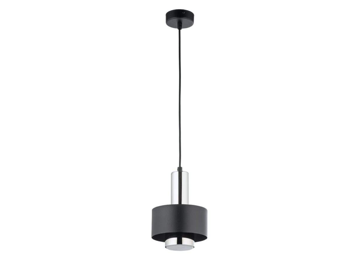 Lampa wisząca Rif Lux 1 S z metalowym kloszem 15 cm