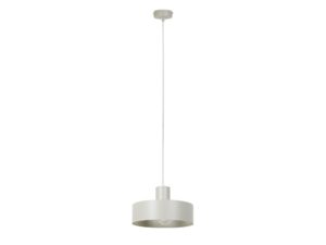 Miniaturka 9 - Lampa wisząca Rif 1 M w kolorze szary beż na białym tle