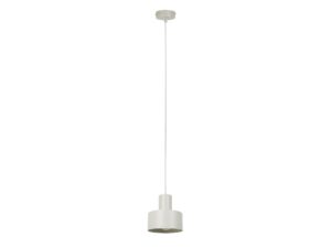 Miniaturka 7 - Lampa wisząca Rif S szary beż z cylindrycznym kloszem na przewodzie