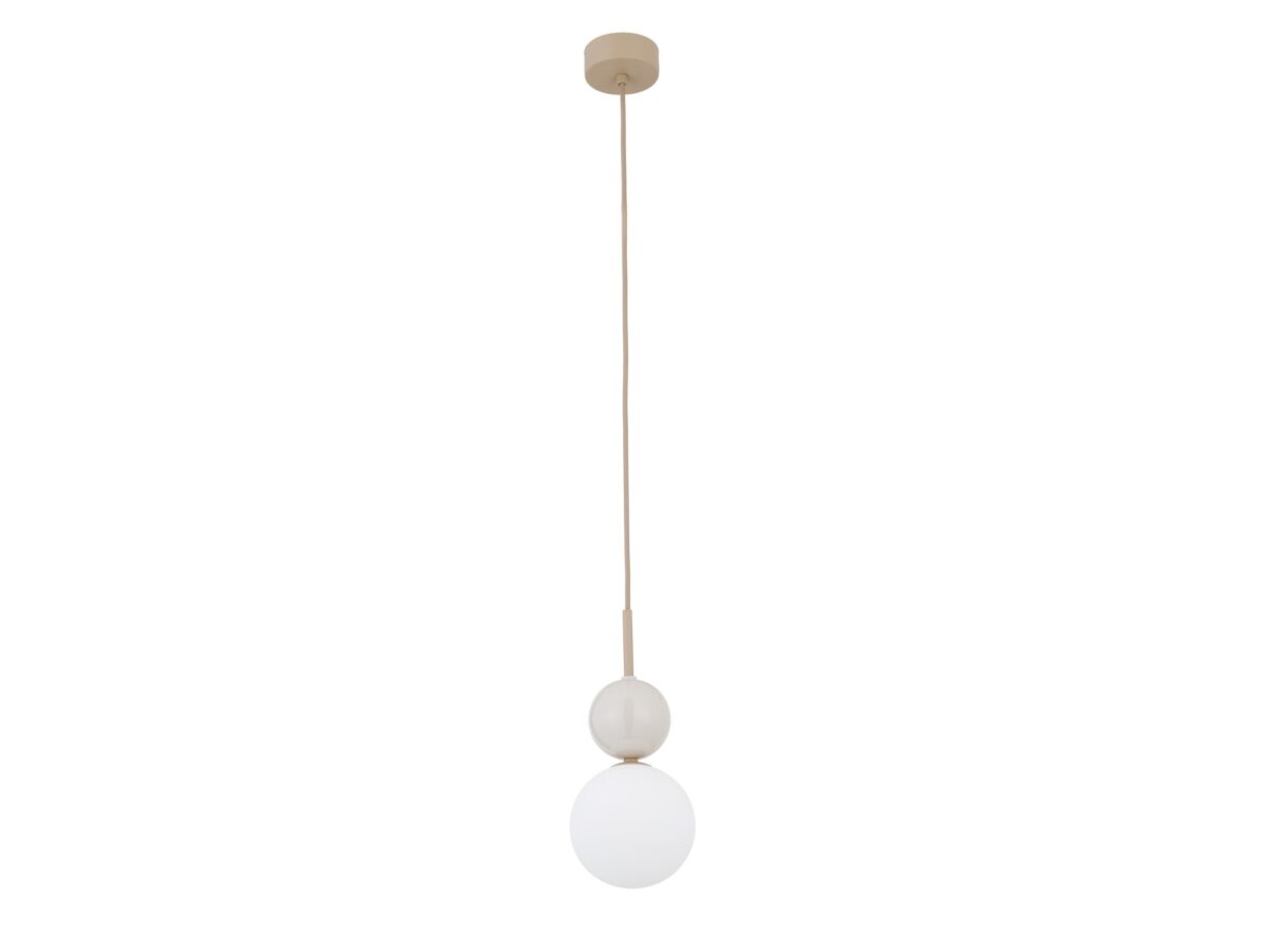Lampa wisząca Riviera pojedyncza ze szklanym kloszem