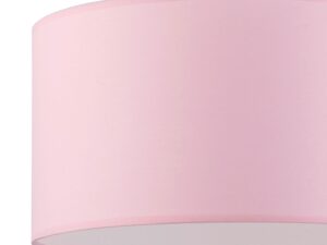 Miniaturka 3 - Różowa lampa wisząca Rondo Kids w aranżacji pokoju dziecięcego
