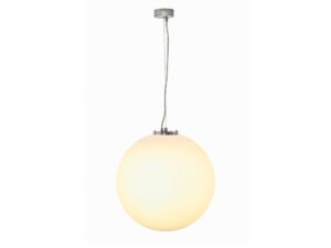 Miniaturka 2 - Lampa wisząca Rotoball Ø 50 cm z dużym białym kloszem