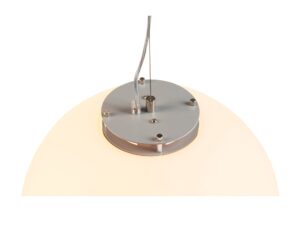 Miniaturka 3 - Zbliżenie stalowego uchwytu i mocowania klosza lampy wiszącej Rotoball