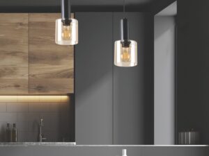 Miniaturka 1 - Dwupunktowa lampa Saroseta nad stołem w jadalni