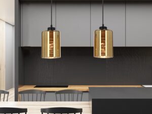 Miniaturka 1 - Lampa wisząca Savaro z dwoma źródłami światła w aranżacji wnętrza