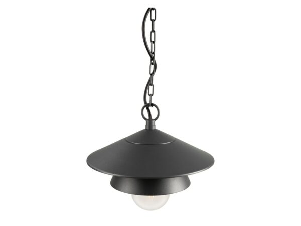 Lampa wisząca zewnętrzna Sejero w kolorze antracytowym