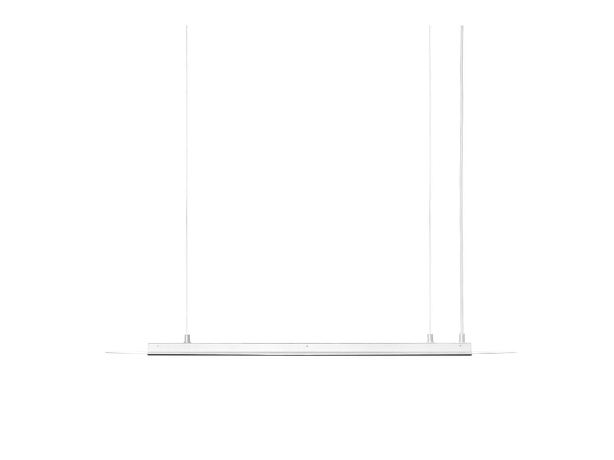 Lampa wisząca SENKEI A LED z podłużną metalową oprawą