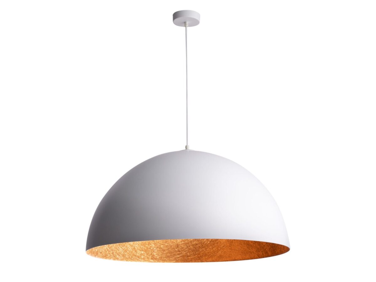 Lampa wisząca Sfera 50 z kopułowym kloszem 50 cm