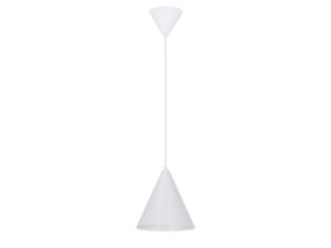 Miniaturka 9 - Lampa wisząca Silero biała ze stożkowym kloszem