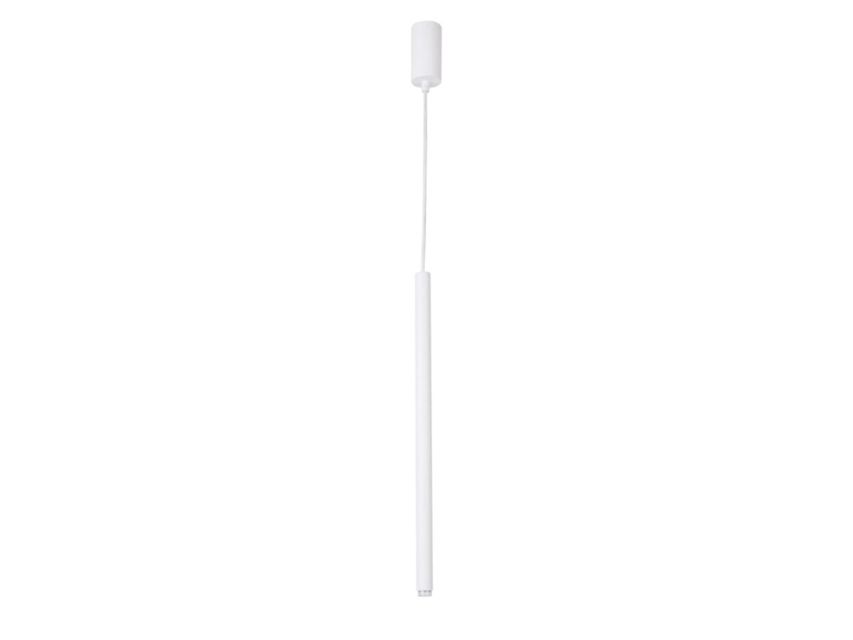 Lampa wisząca Sopel 1 Prosty z rurkowym kloszem G9