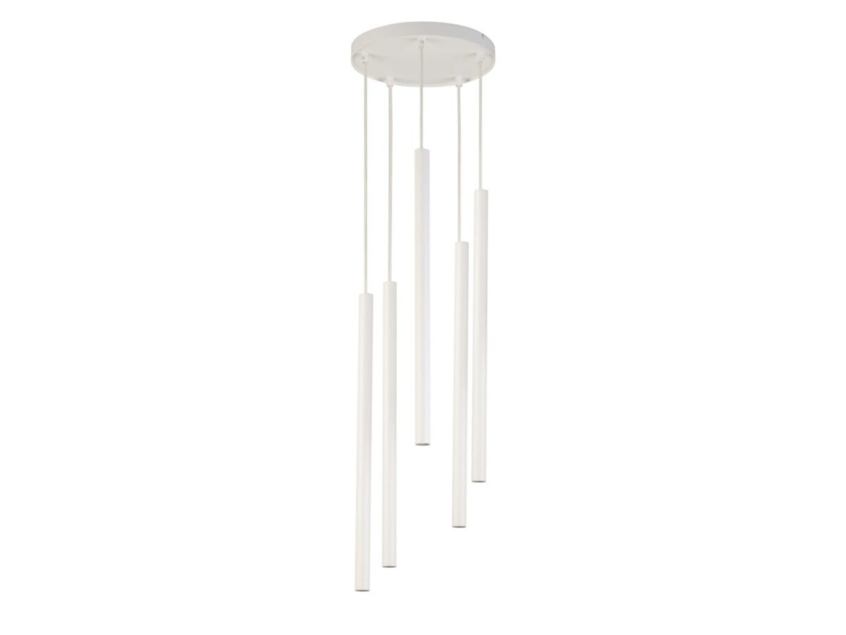 Lampa wisząca Sopel 5 koło 5-punktowa
