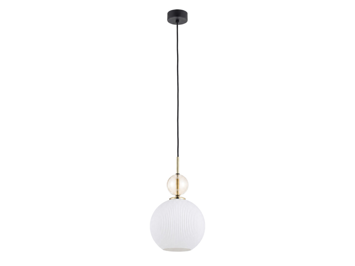 Lampa wisząca Sophia Big 1-punktowa ze szklanym kloszem