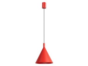 Miniaturka 8 - Lampa wisząca Sorvella 25 cm Czerwony