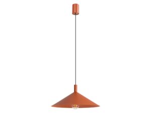 Miniaturka 81 - Lampa wisząca Sorvella 40 cm ochra czerwona