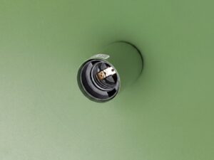 Miniaturka 54 - Lampa wisząca Sorvella 40 cm szałwiowy – oprawka E27 od spodu
