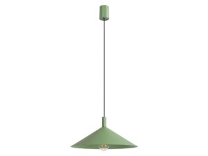 Miniaturka 48 - Lampa wisząca Sorvella 40 cm szałwiowy na białym tle