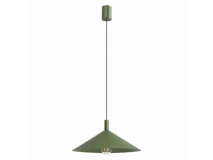 Miniaturka 92 - Lampa wisząca Sorvella 40 cm zielony oliwkowy