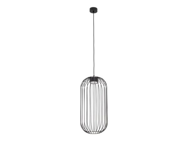 Lampa wisząca Sphera S czarna, ażurowy klosz