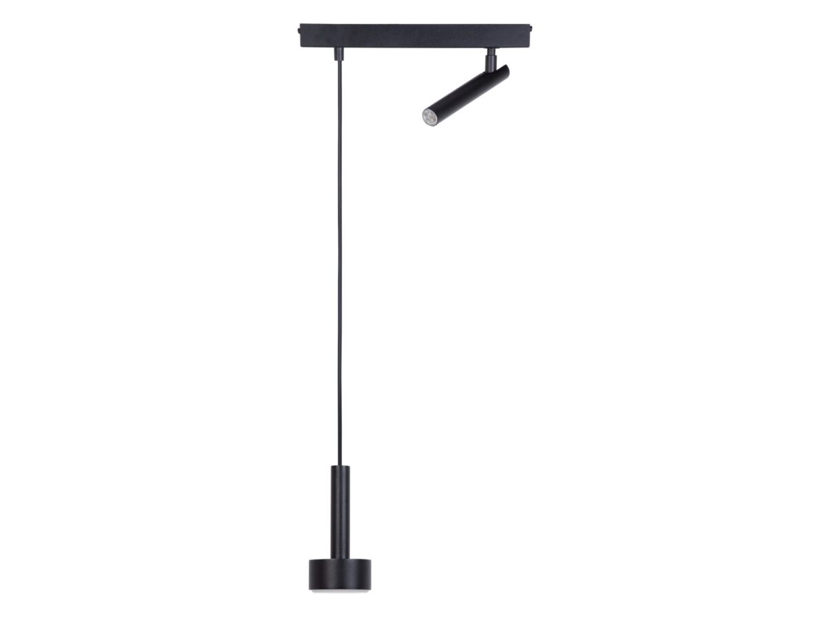 Lampa wisząca Stamp 1 + 1 z ruchomym punktem sufitowym 2-punktowa