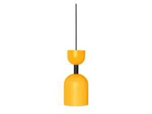 Miniaturka 7 - Melonowa lampa wisząca SUPURU z pojedynczym kloszem