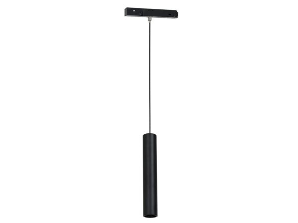 Lampa wisząca do szyny magnetycznej 20 mm LED 7 W czarna – całość