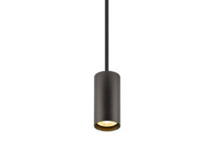 Miniaturka 2 - Czarna lampa wisząca Enola 2.0 M do szyny 1-fazowej – pełny zwis