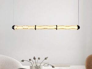 Miniaturka 1 - Lampa wisząca Telimio LED nad stołem – aranżacja pierwsza