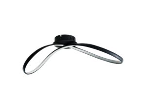 Miniaturka 4 - Lampa wisząca Telosano LED 21 W 70 cm czarna