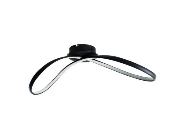Lampa wisząca Telosano LED 21 W 70 cm czarna