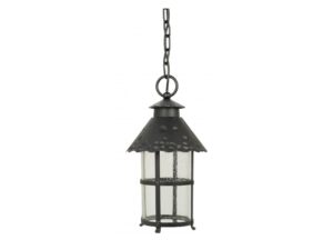 Miniaturka 9 - Lampa wisząca TOLEDO K 1018/1/R – czarna oprawa z łańcuchem