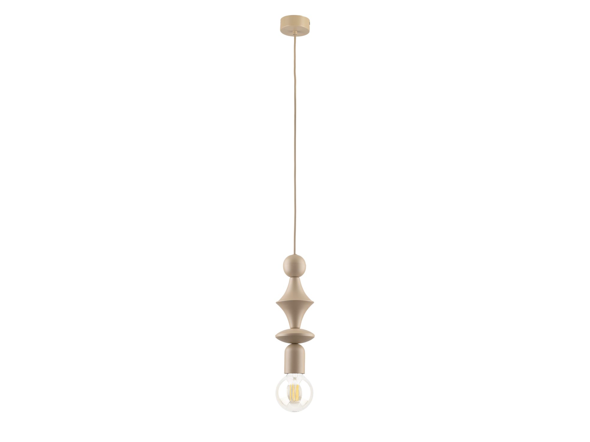Lampa wisząca Tower piaskowy beż, zdjęcie produktowe